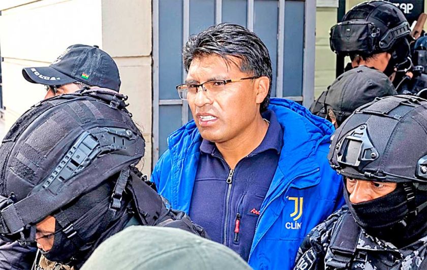Nilton Condori va a la cárcel por seis meses