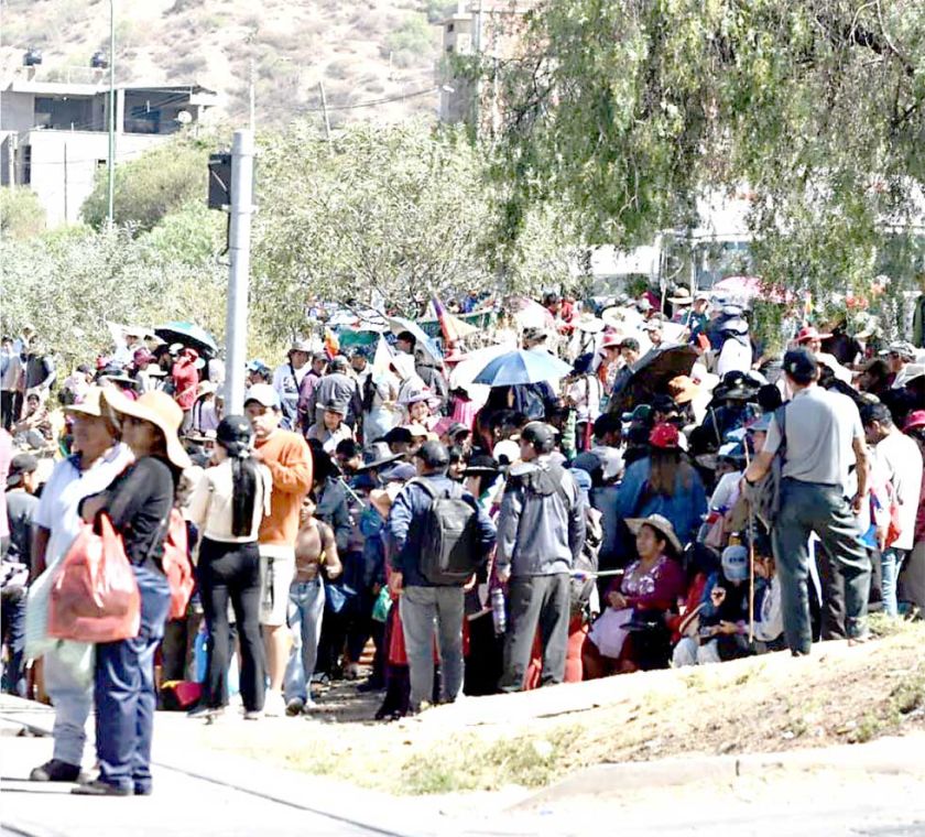Evo a Paz: La gente se movilizará con o sin dirigentes