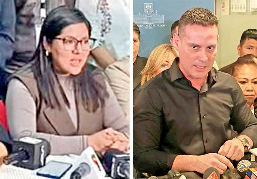 Con dos jefaturas de bancada se consuma la fractura en Libre