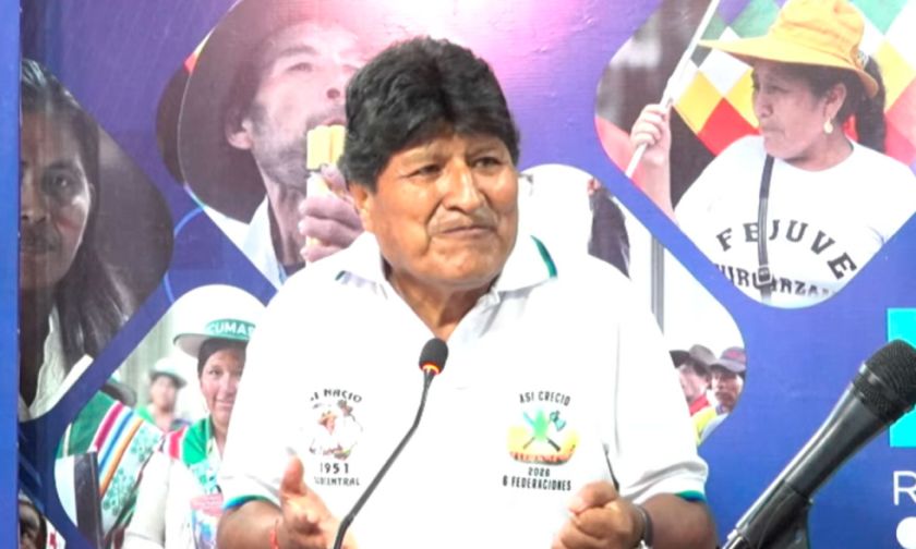 Evo Morales denuncia allanamiento a casa donde vivía en Achumani