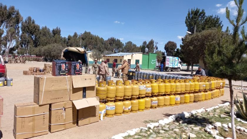 Viceministerio anunció que se decomisaron 555 garrafas de GLP en lo que va del año