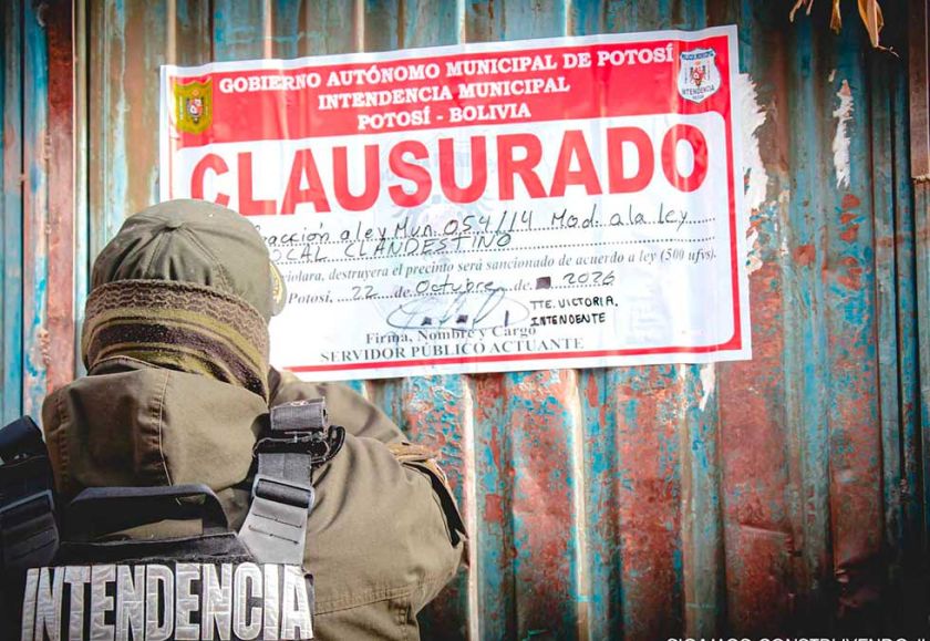 Intendencia clausura tres locales clandestinos en la zona Corazón de Jesús 