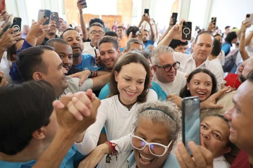 María Corina Machado ya se encuentra de regreso en Venezuela