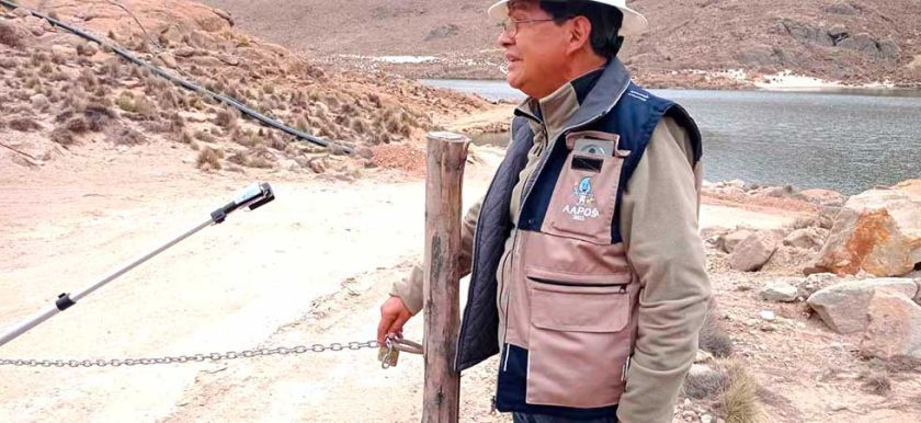 Comunarios instalan trancas  ilegales en la zona de lagunas