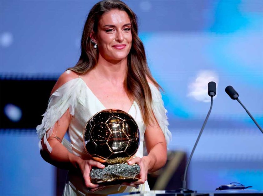 Española Alexia Putellas  gana su tercer Balón de Oro
