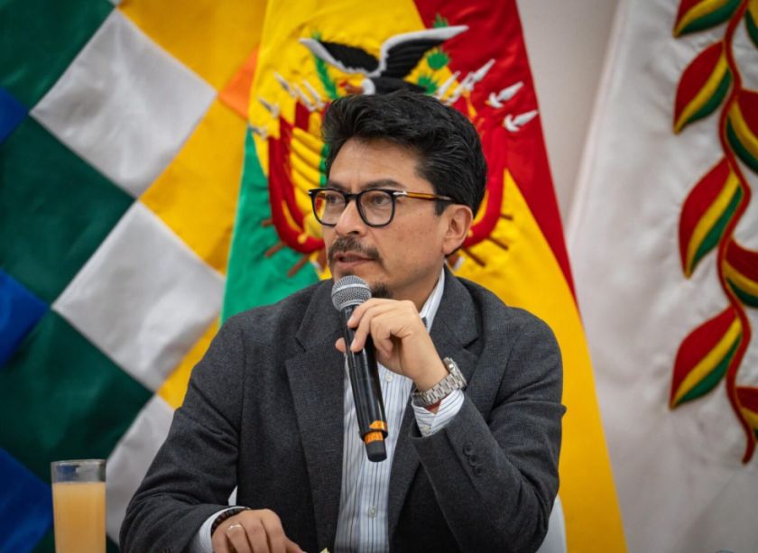 Ministro Fernando Aramayo afirma que Bolivia deja de ser un refugio para el n@rcotr>fic*
