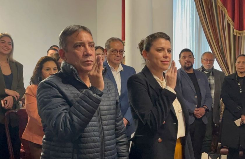 Daniela Cabrera y Juan Carlos Arrien asumen la jefatura de bancada de Unidad en Diputados