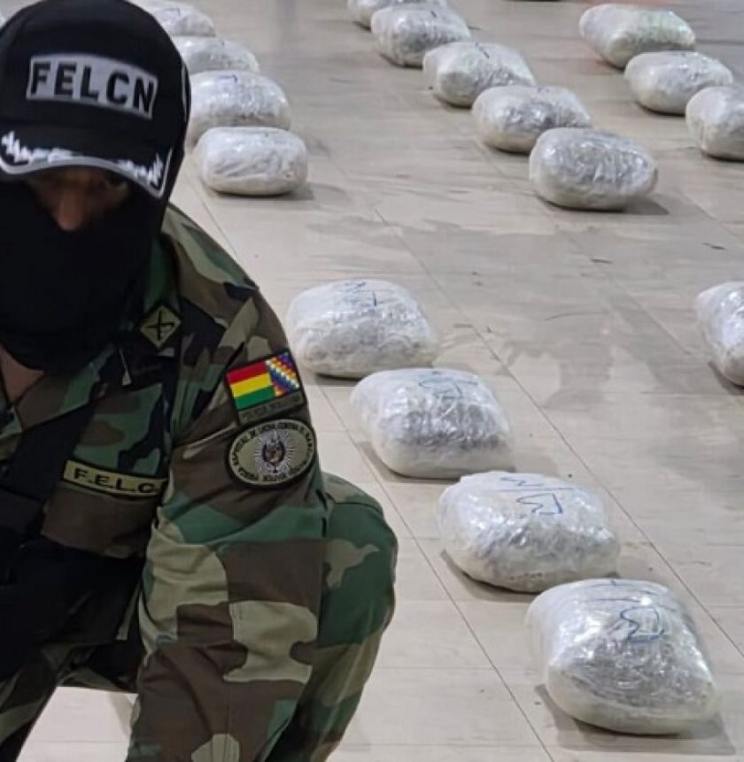 Santa Cruz: Decomisan 289 kilos de dr*g@ en Puerto Pailas