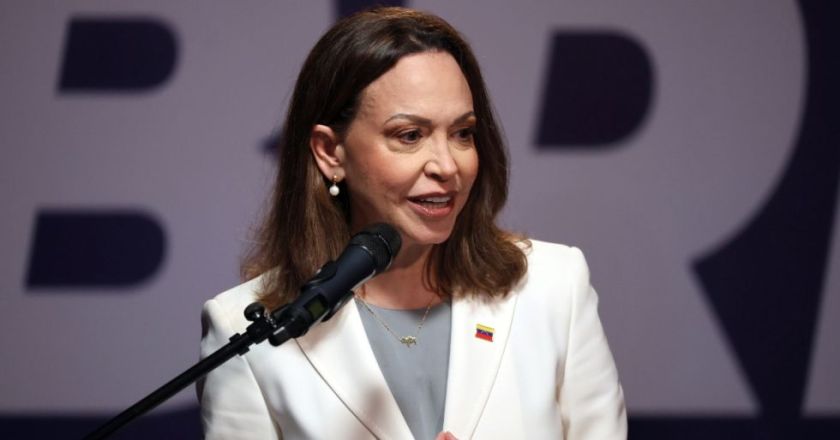 María Corina Machado agradece a EEUU por abrir la puerta a la "libertad" en Venezuela