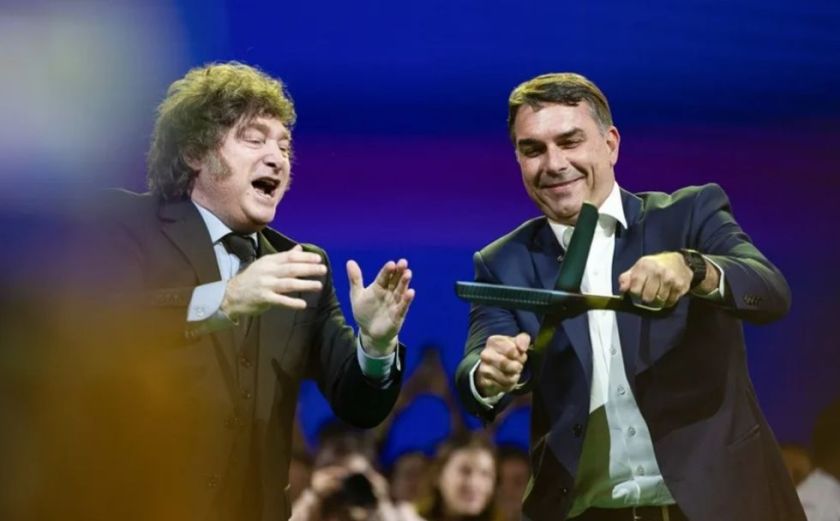 Brasil convoca a encargada de negocios de Argentina por la salida de Flávio Bolsonaro