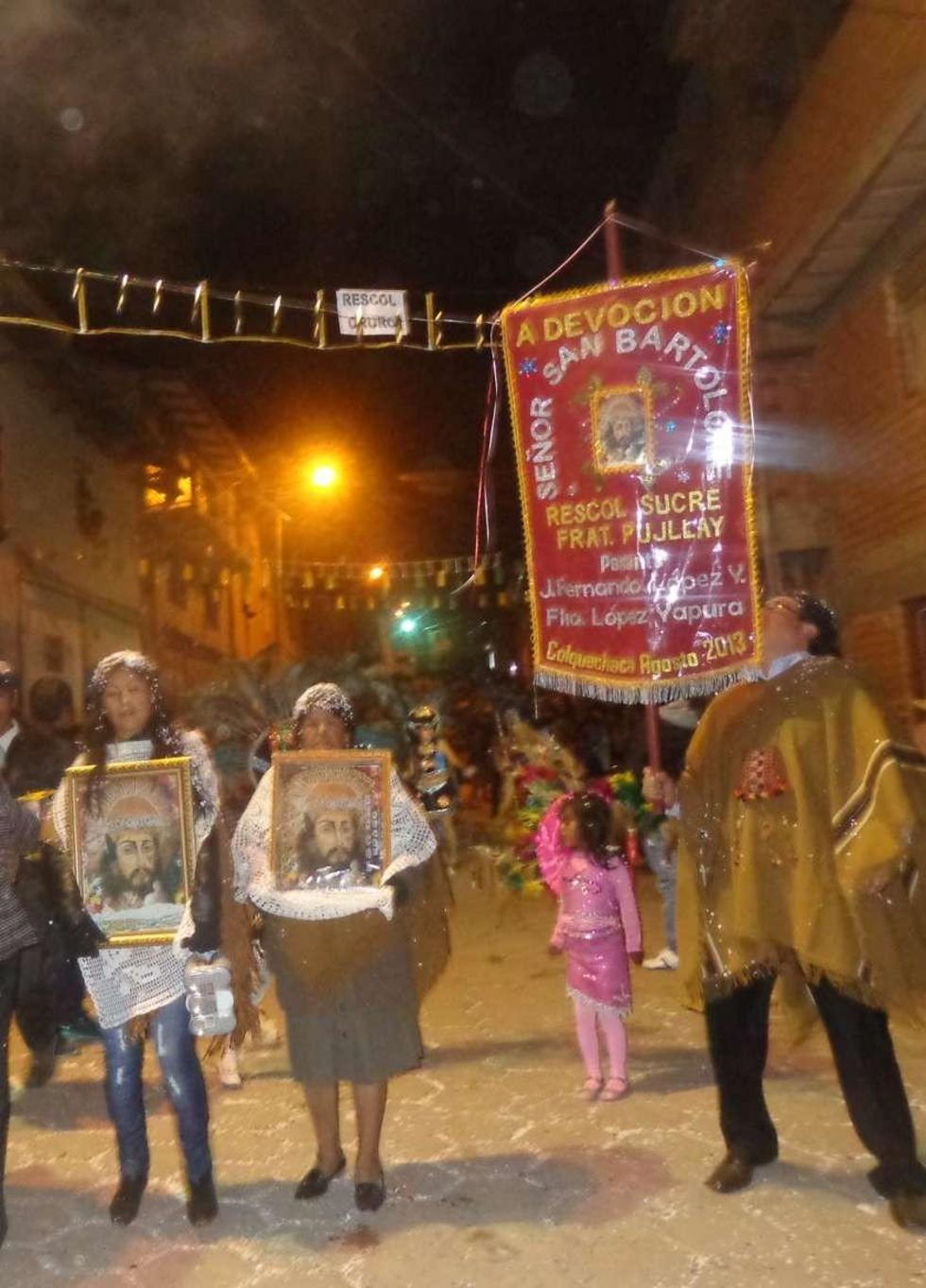 Una fotografía de la entrada del 2014.