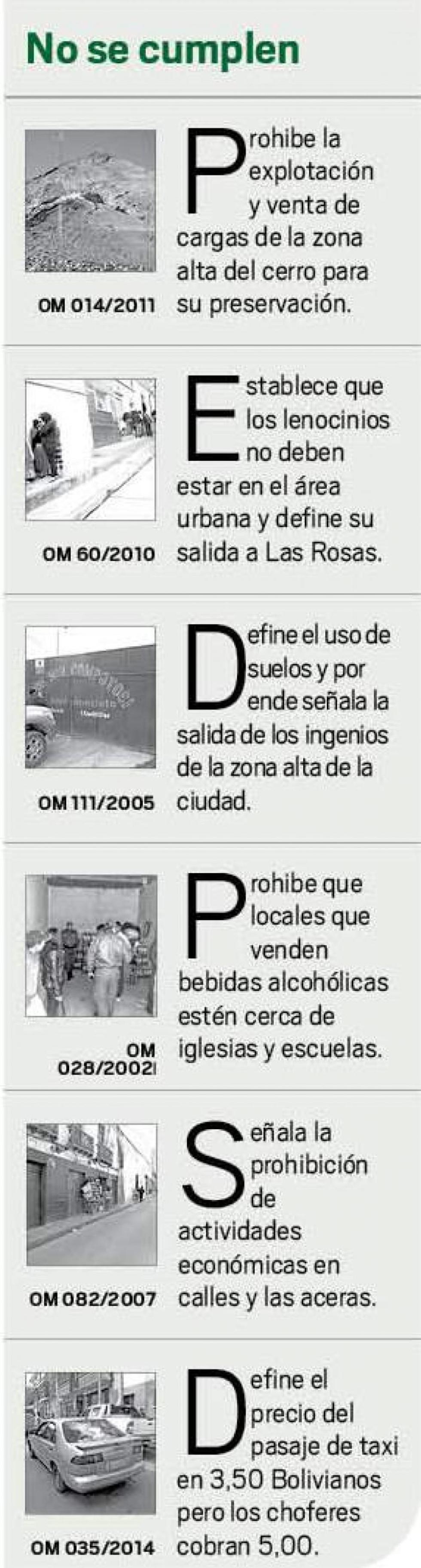 No se cumplen