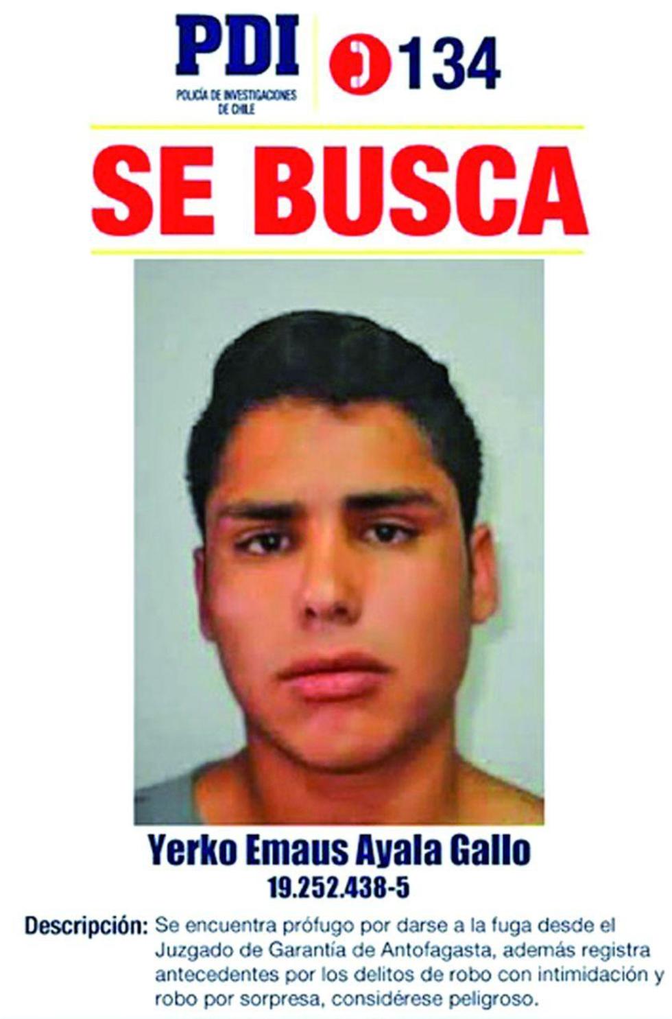 El preso (en recuadro) recibía atención médica en el Hospital Daniel Bracamonte.