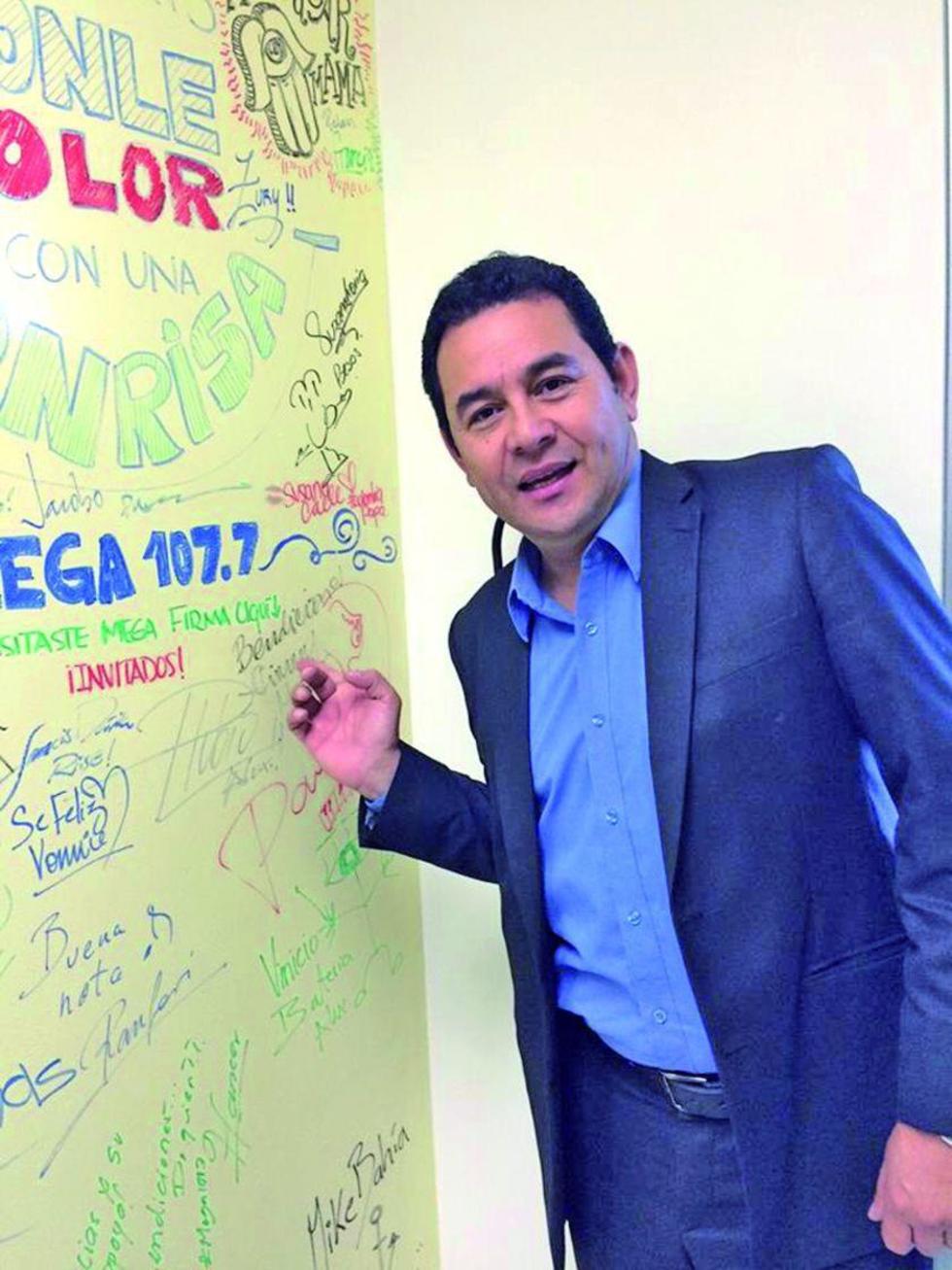 El candidato del partido Frente de Convergencia Nacional (FCN) a la presidencia logró el primer lugar