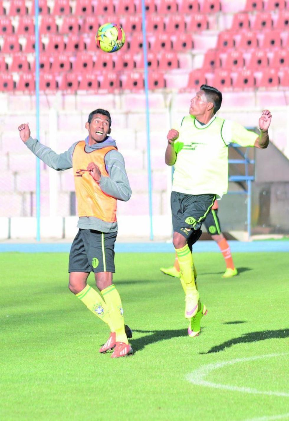 Los jugadores del conjunto potosino en el cierre de sus prácticas.