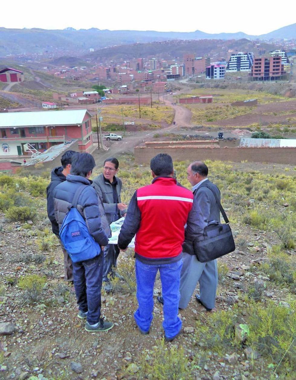 El sector donde se construirá el centro cultural.