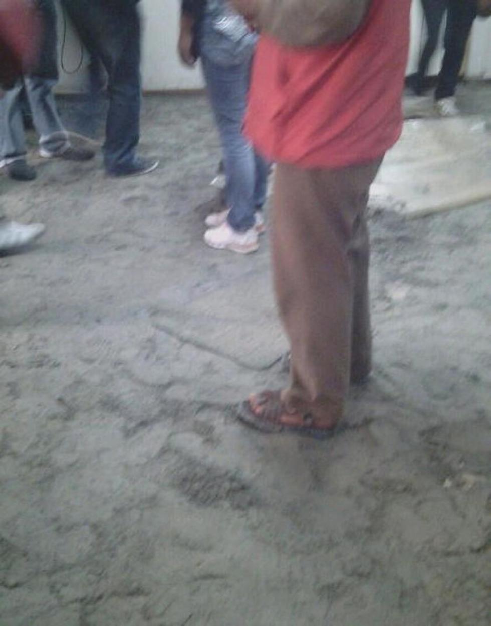 Así quedaron las oficinas de Comibol. Foto: Gentileza