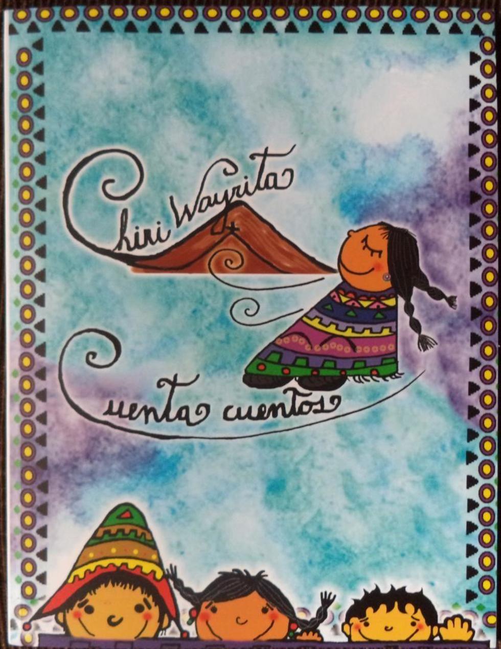 La tapa del texto tiene el dibujo del proyecto.