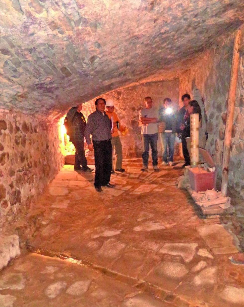 Las criptas de San Antonio de Padua fueron visitadas ayer.
