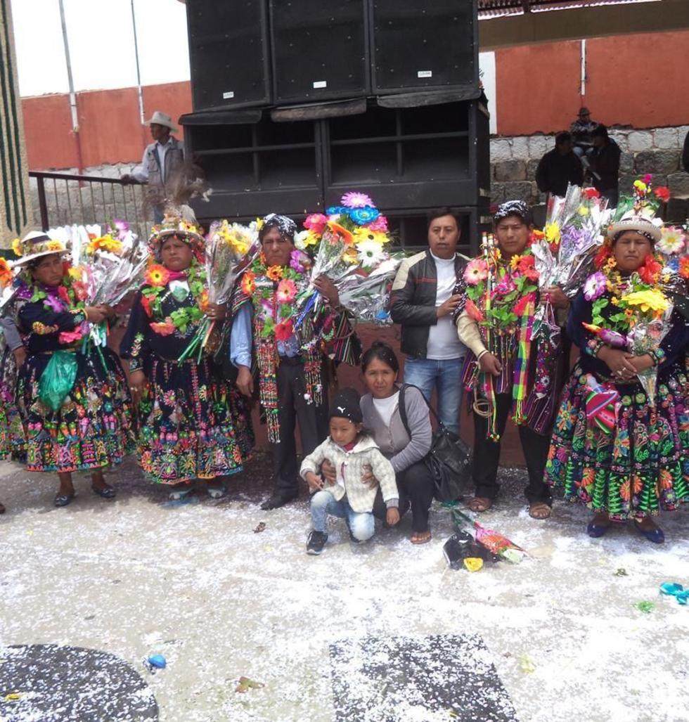 Autoridades del Ayllu Cahuayo de Belén de Urmiri.