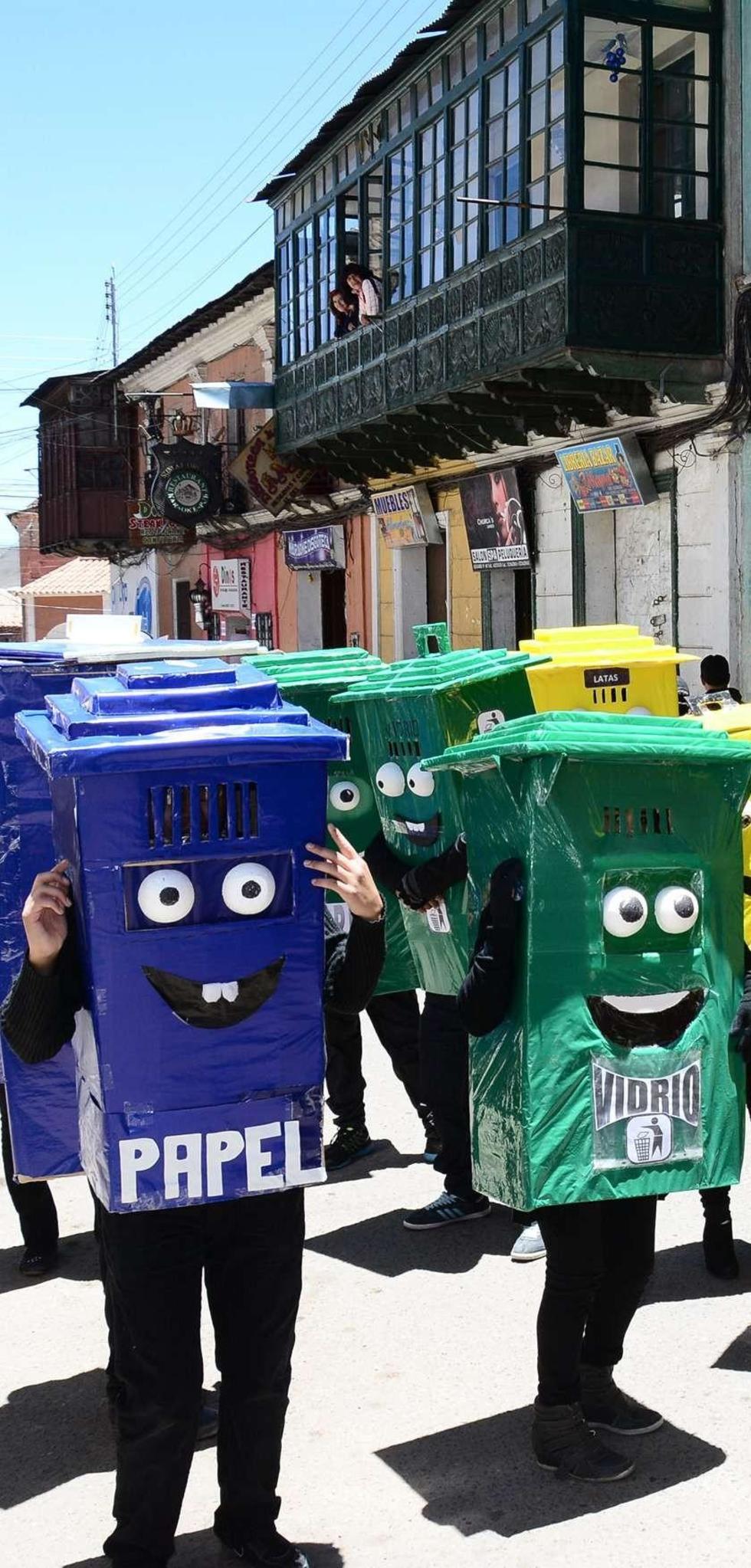 Los basureros.