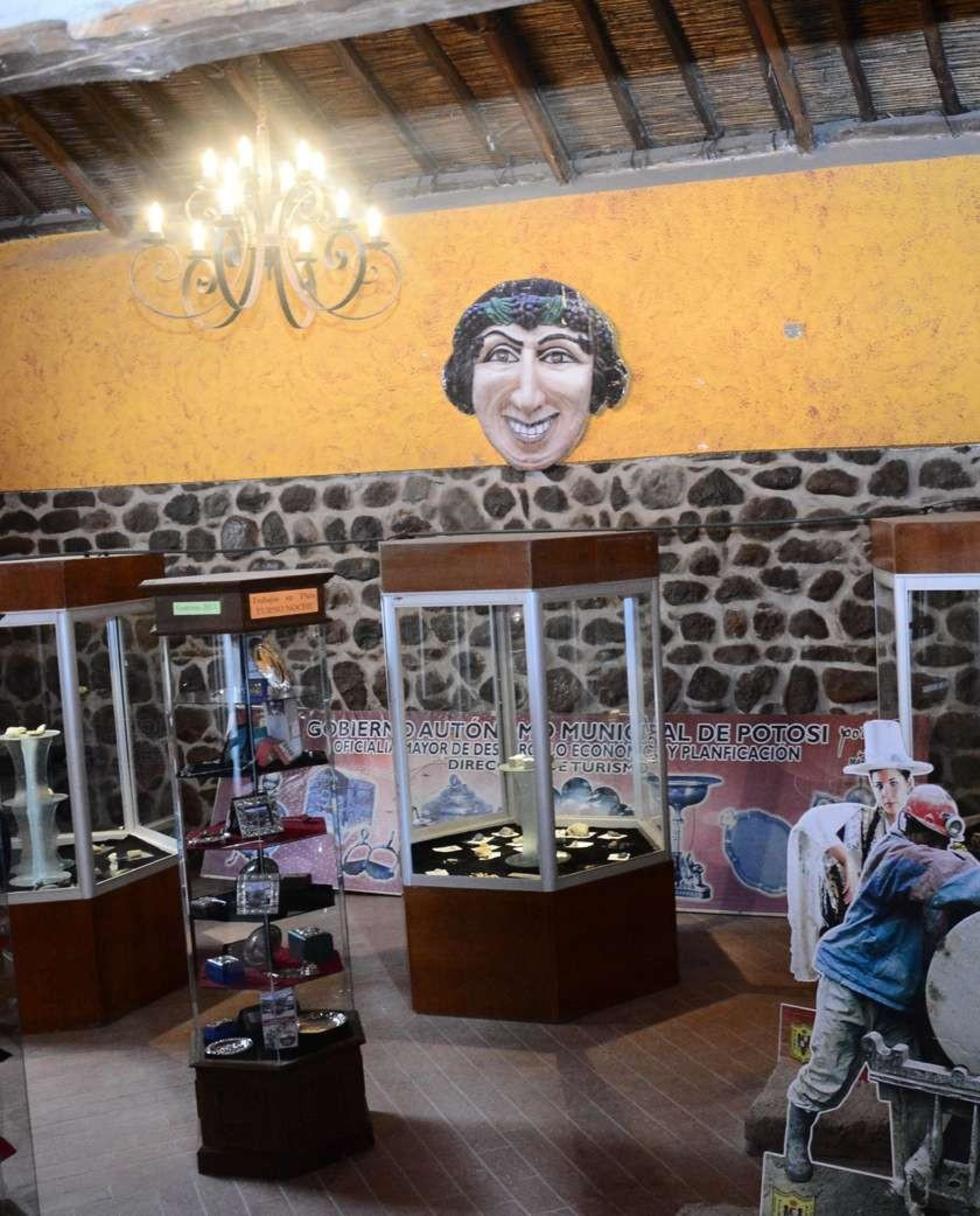 Un sector del centro museológico de Ichuni.