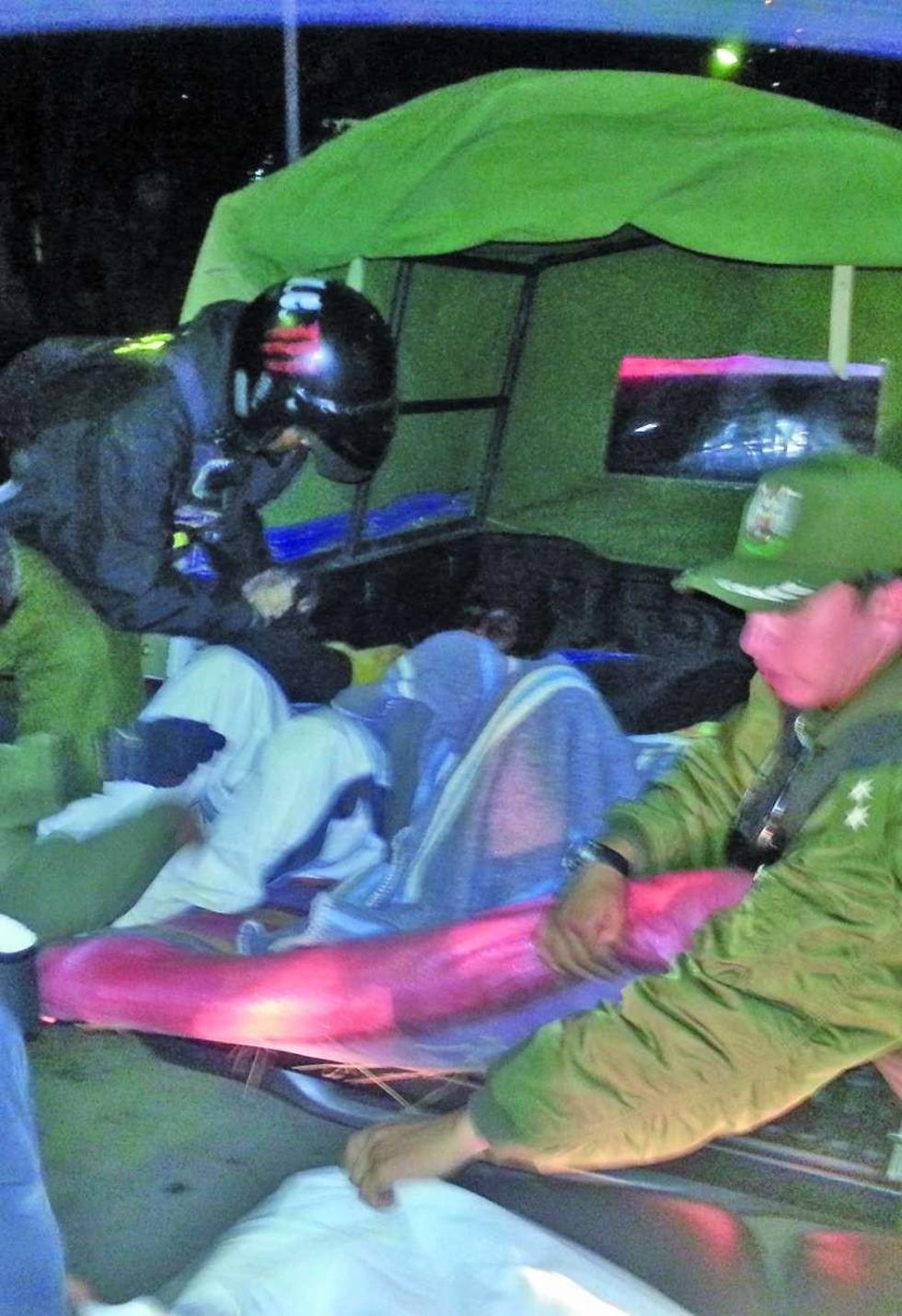La Policía actúo de manera inmediata.