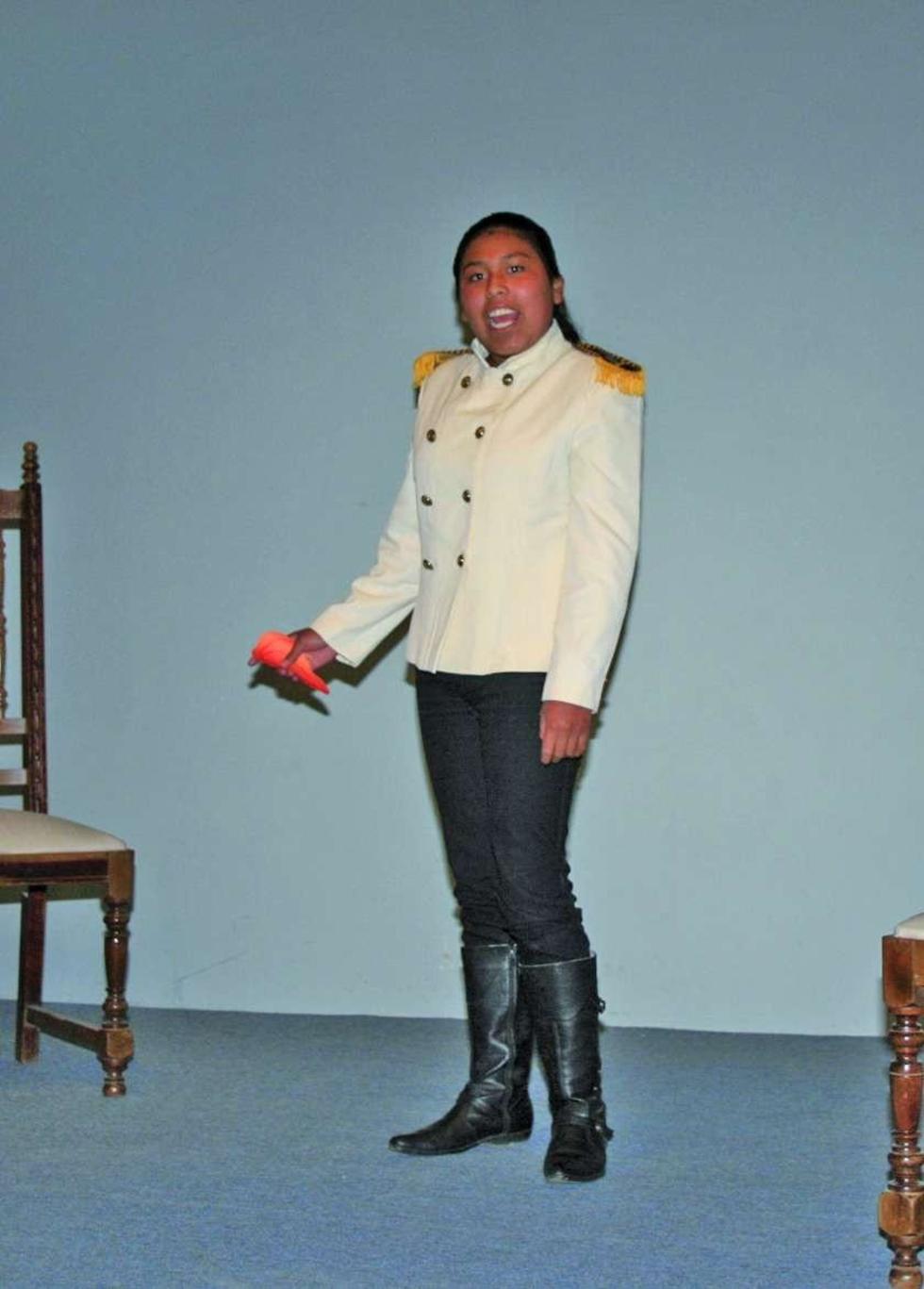 Una de las concursantes en la versión de 2011.