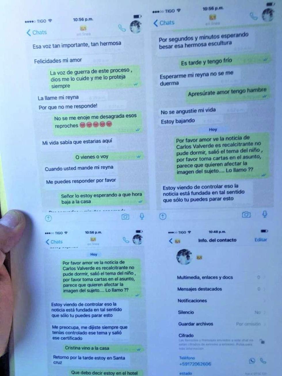 La información fue divulgada en el programa Encontrados, que dirige el periodista Gonzalo Rivero.