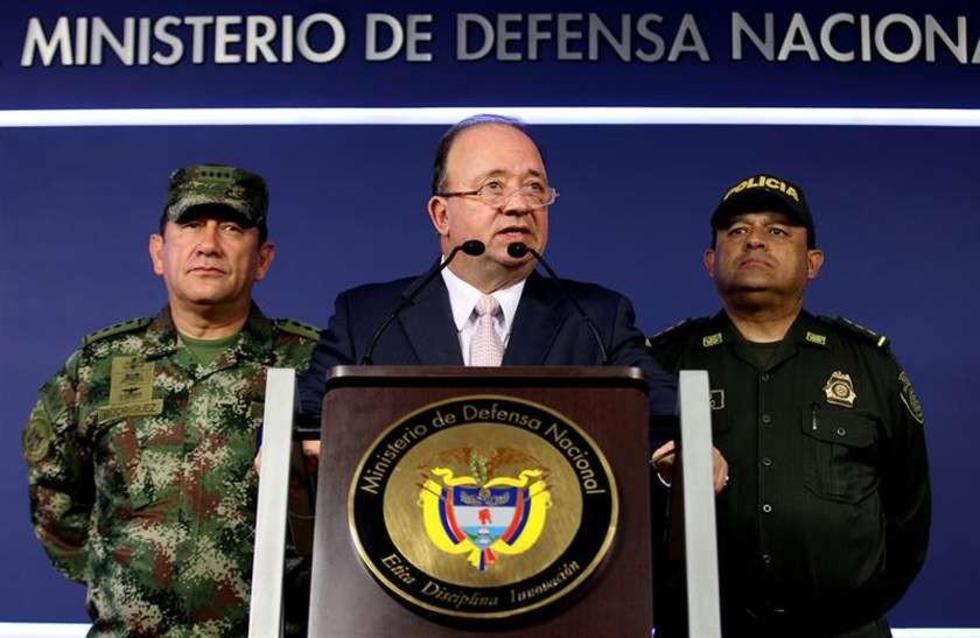 El ministro colombiano de Defensa, Luis Carlos Villegas, informó sobre el caso