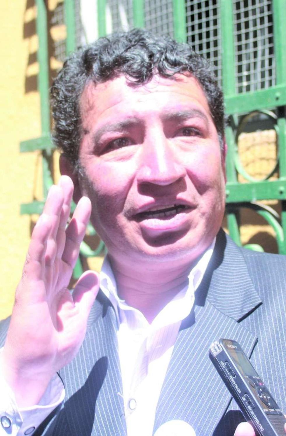 El diputado Víctor Borda.