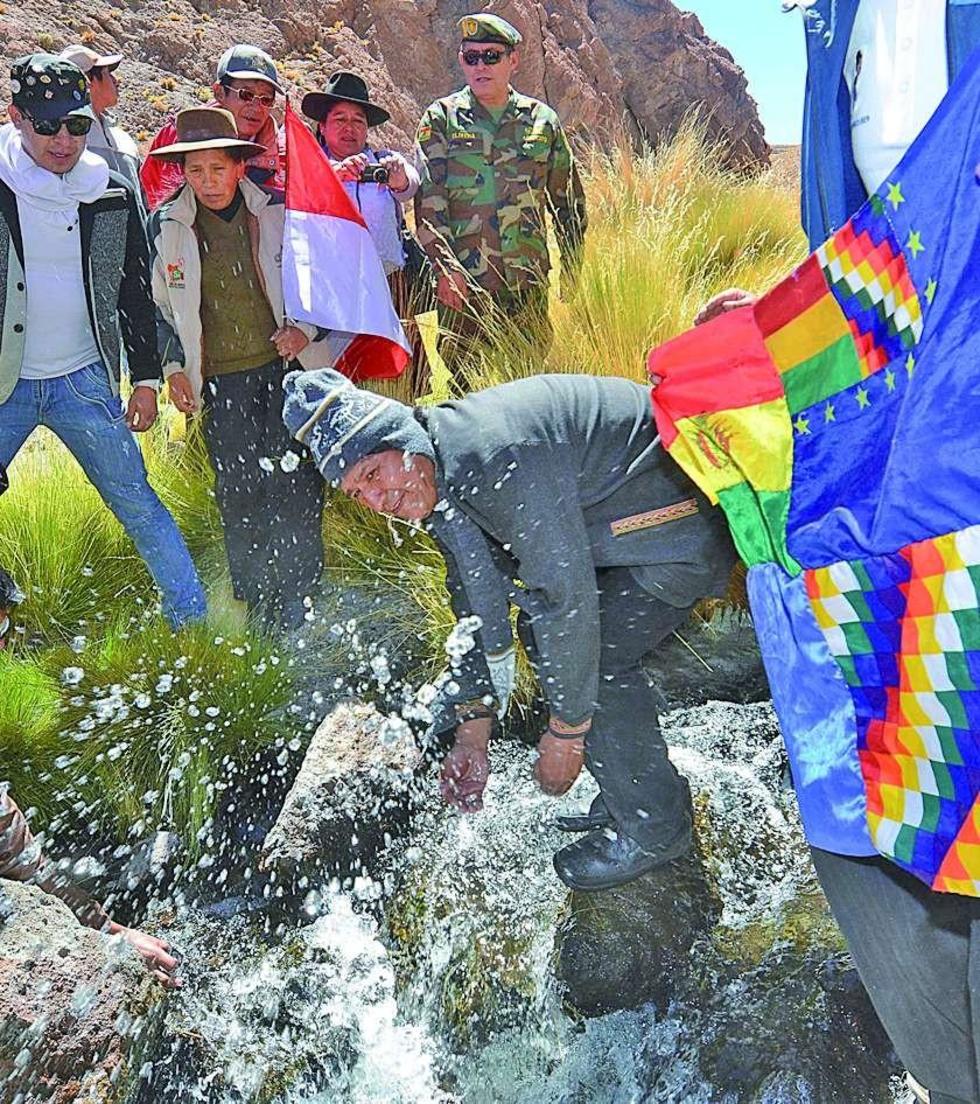 El presidente Evo Morales.