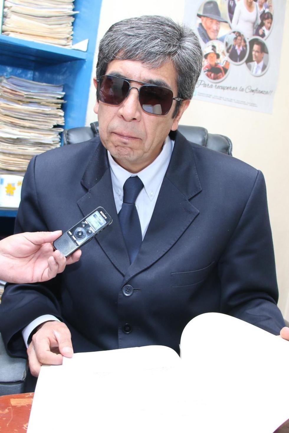 El fiscal Víctor Iporre Tellez.
