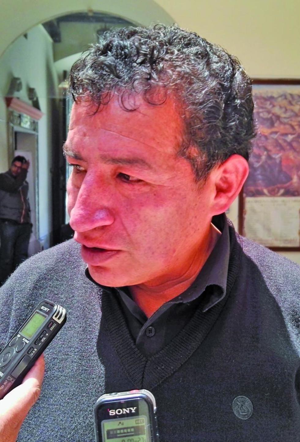 El diputado Víctor Borda.