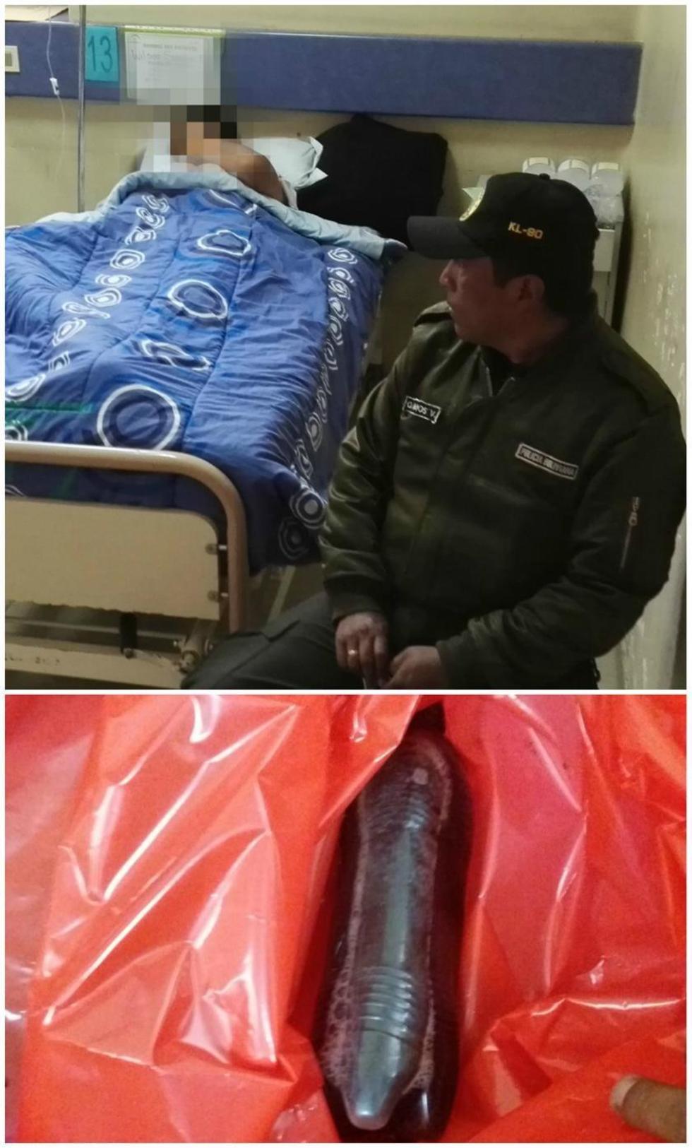 El interno negó haber sido violado.