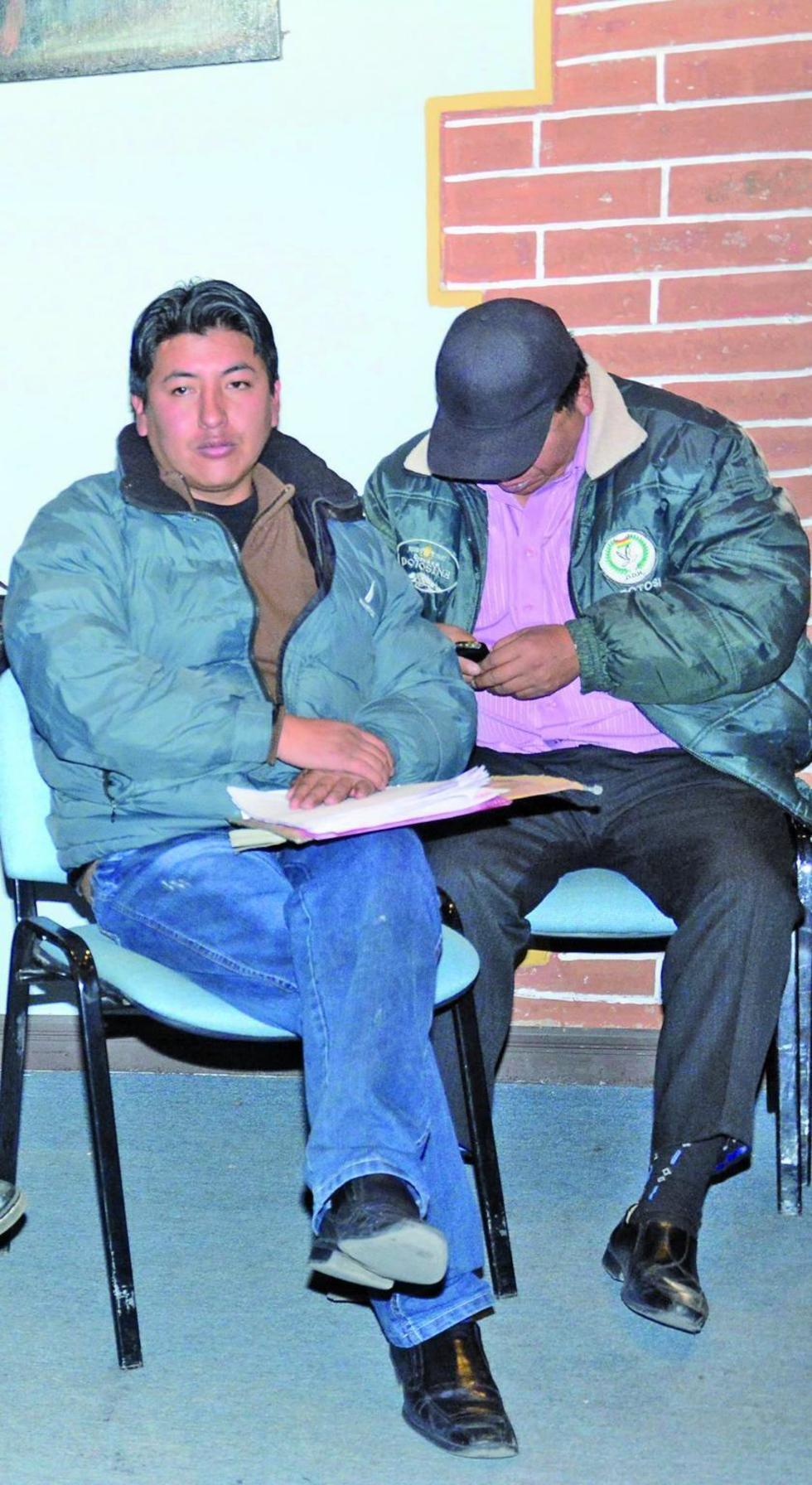 Los dirigentes de Comcipo.