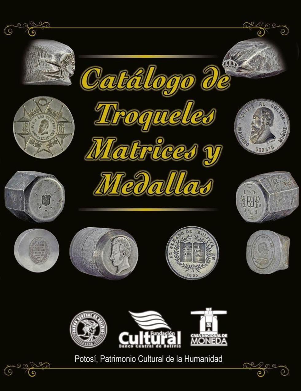 La tapa del catálogo de troqueles.