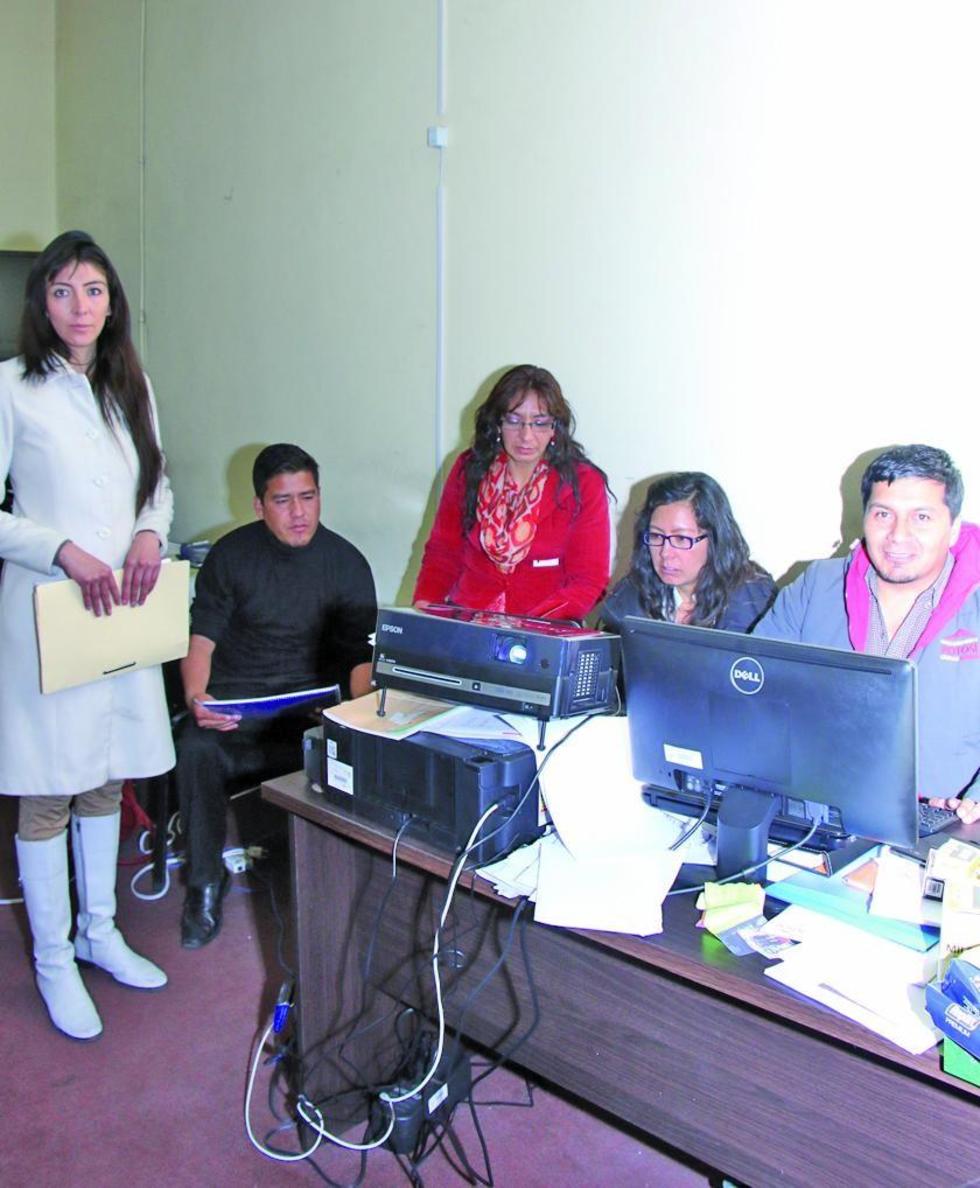 La reunión con los directores de la secretaría.