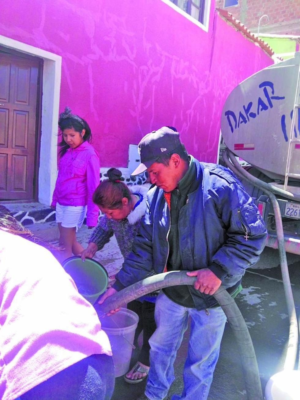 Potosí continuará con limitaciones de agua durante el presente año