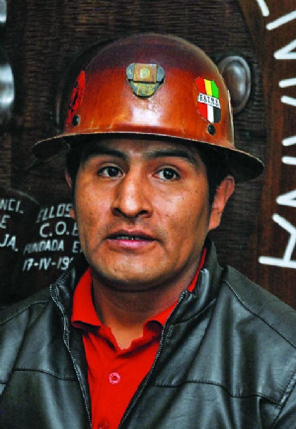 Guido Mitma es el secretario ejecutivo de la Central Obrera Boliviana.