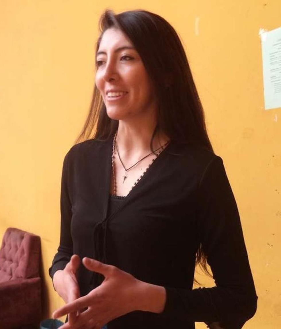 La secretaria de Desarrollo Turístico Cultural y Patrimonial del GAMP, Adriana Barahona.