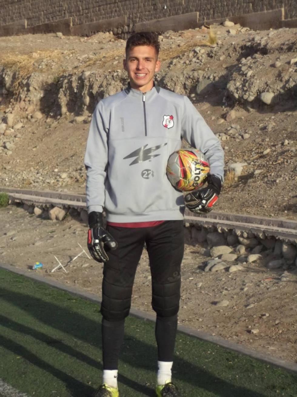 El guardameta Rodrigo Banegas.