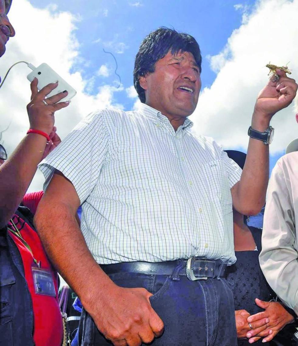 Morales garantizó los recursos necesarios para combatir el azote.