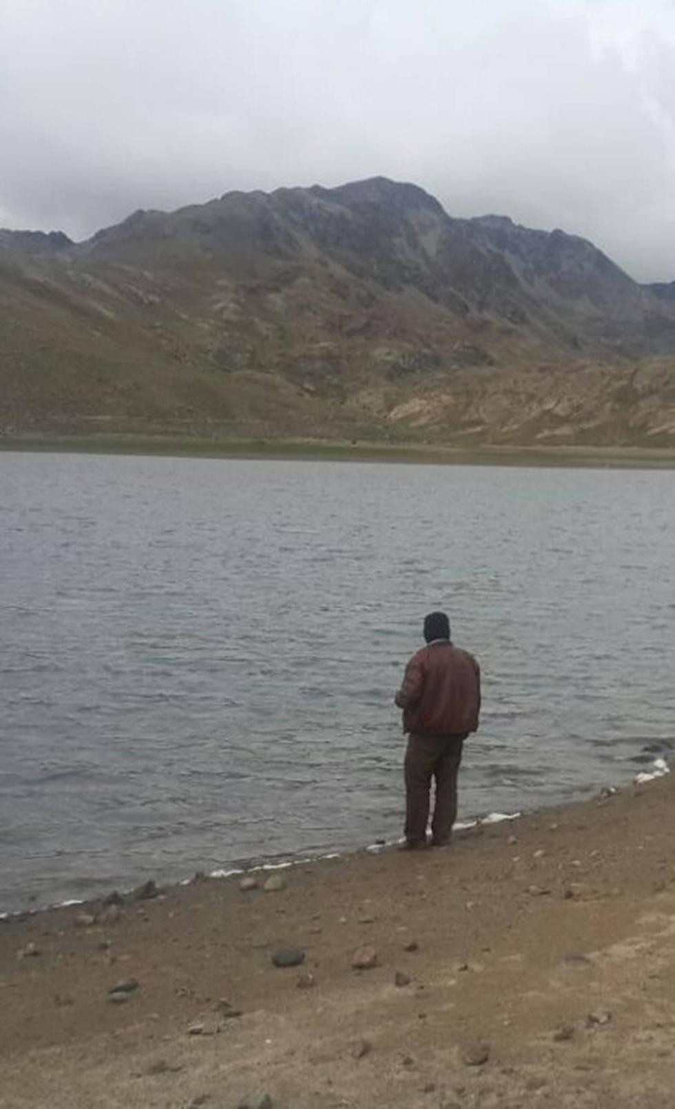 El nivel de agua de las lagunas está en ascenso.