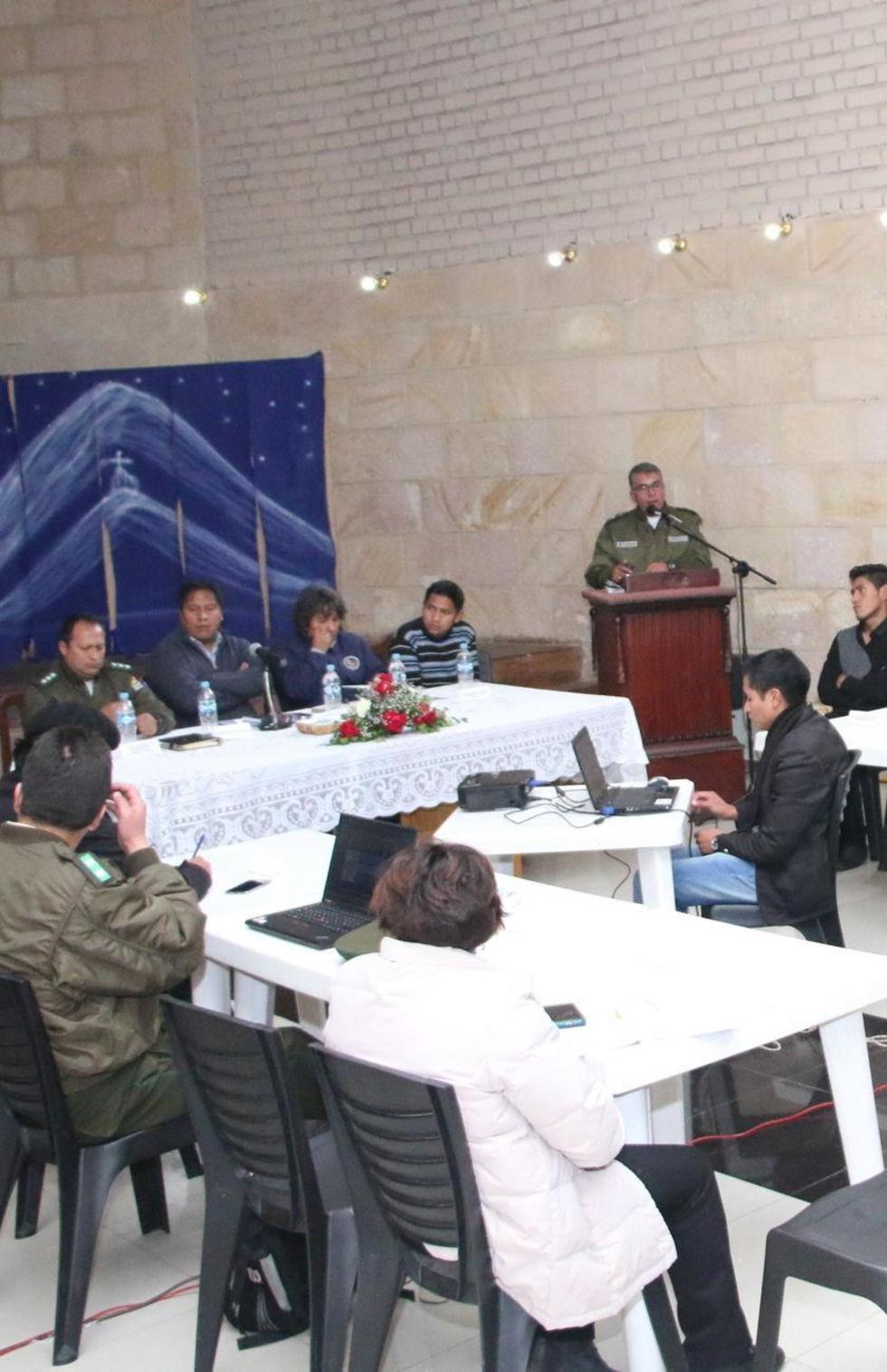 Ayer en la sesión del Consejo de Seguridad.