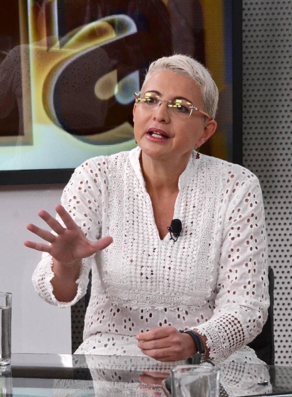 La presidenta de la Comisión de Constitución, Susana Rivero.