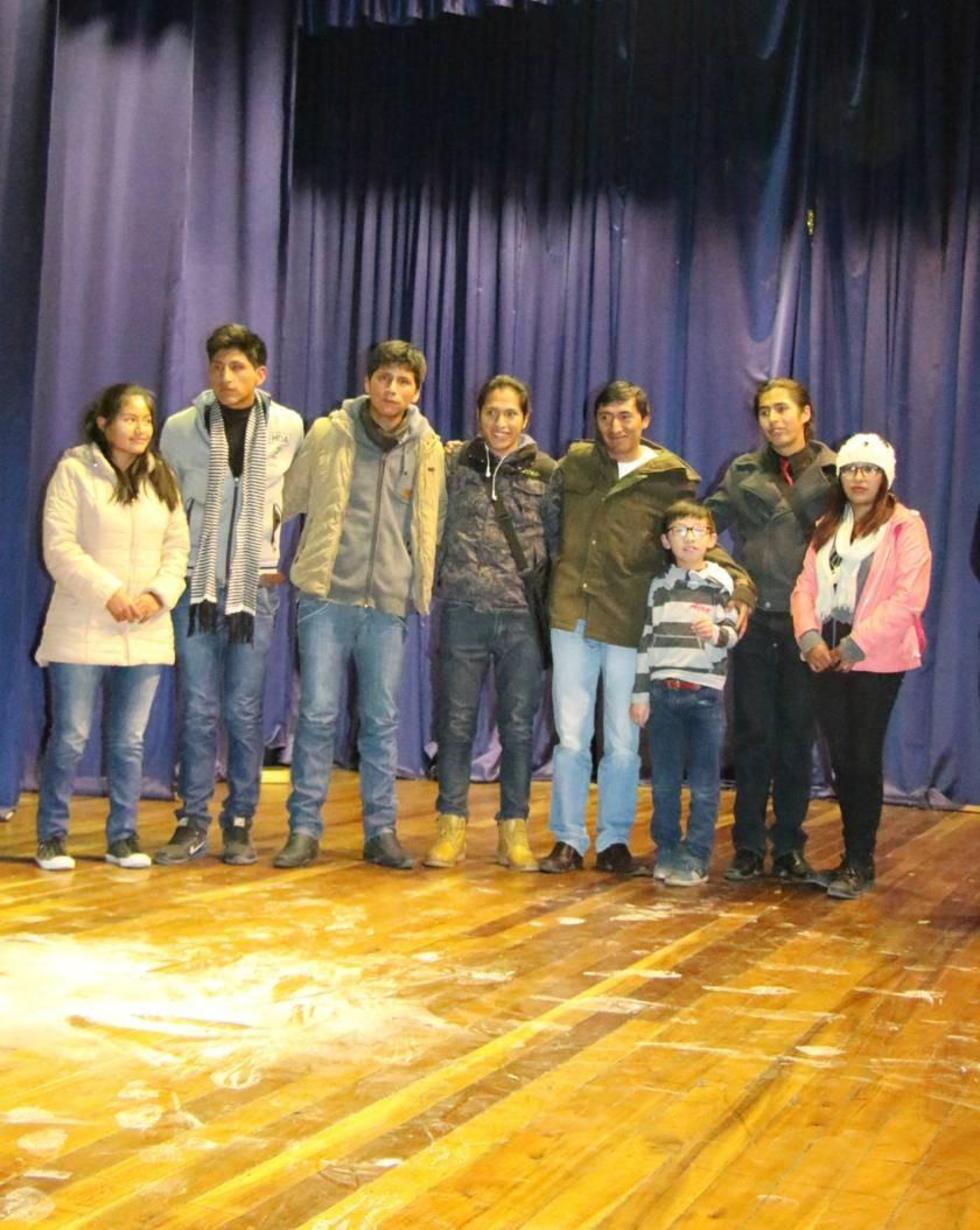 Los actores del elenco Wiñay fueron los mejores.