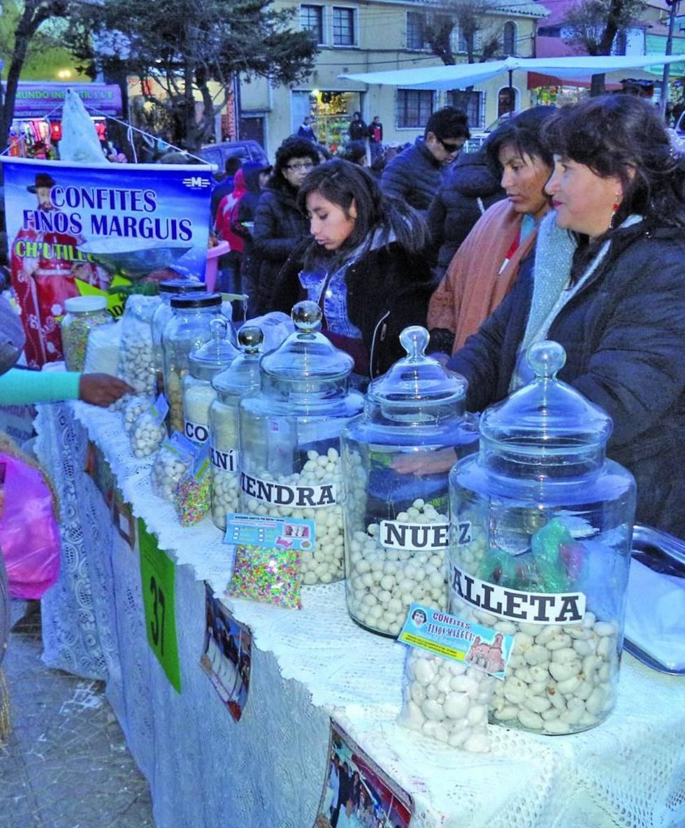 Los sabrosos confites llegaron al paladar de la gente.