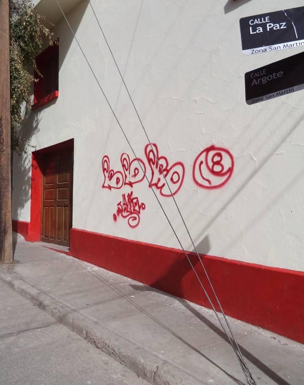 Se podrá cortar y sancionar el daño a los inmuebles.