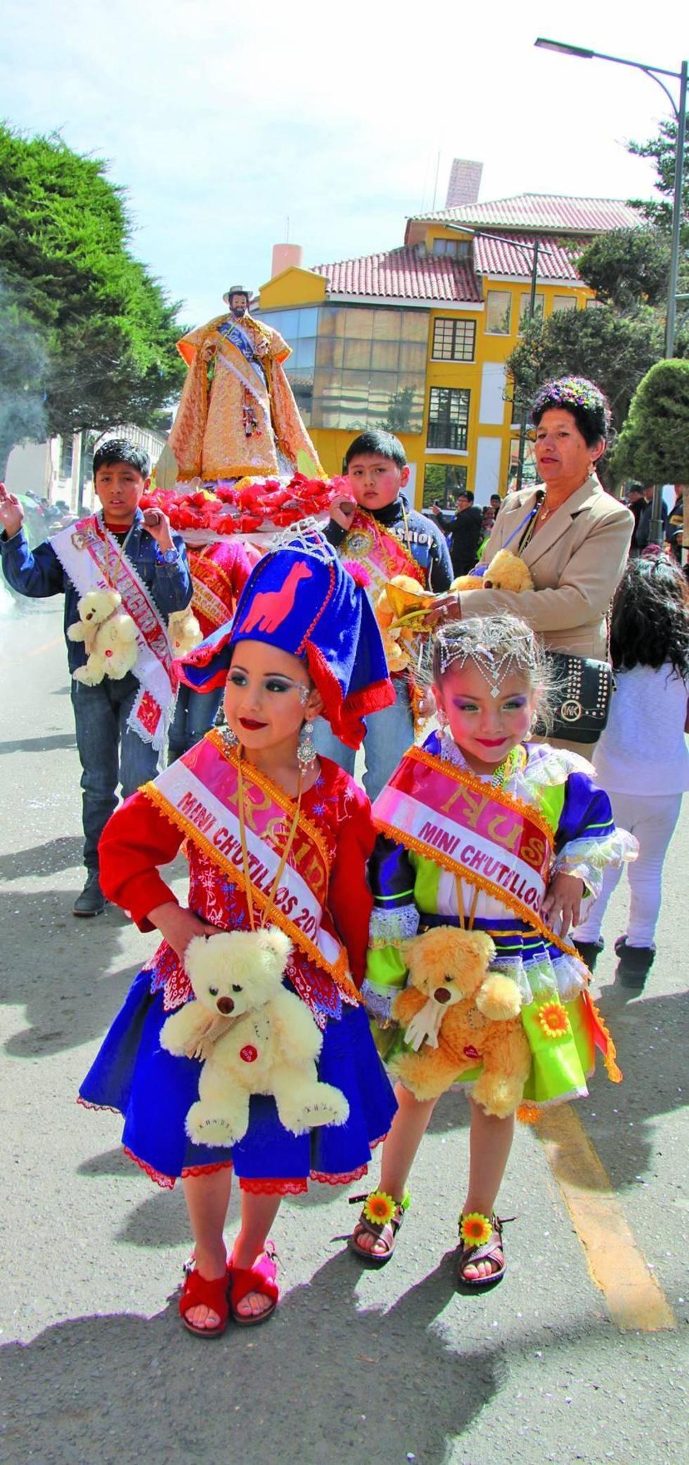 Las soberanas de la fiesta.